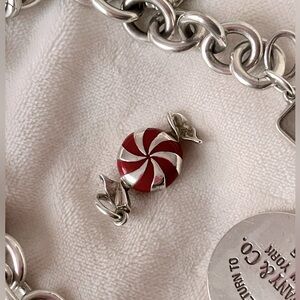 Tiffany & Co. BON BON CANDY MINT rare enamel charm